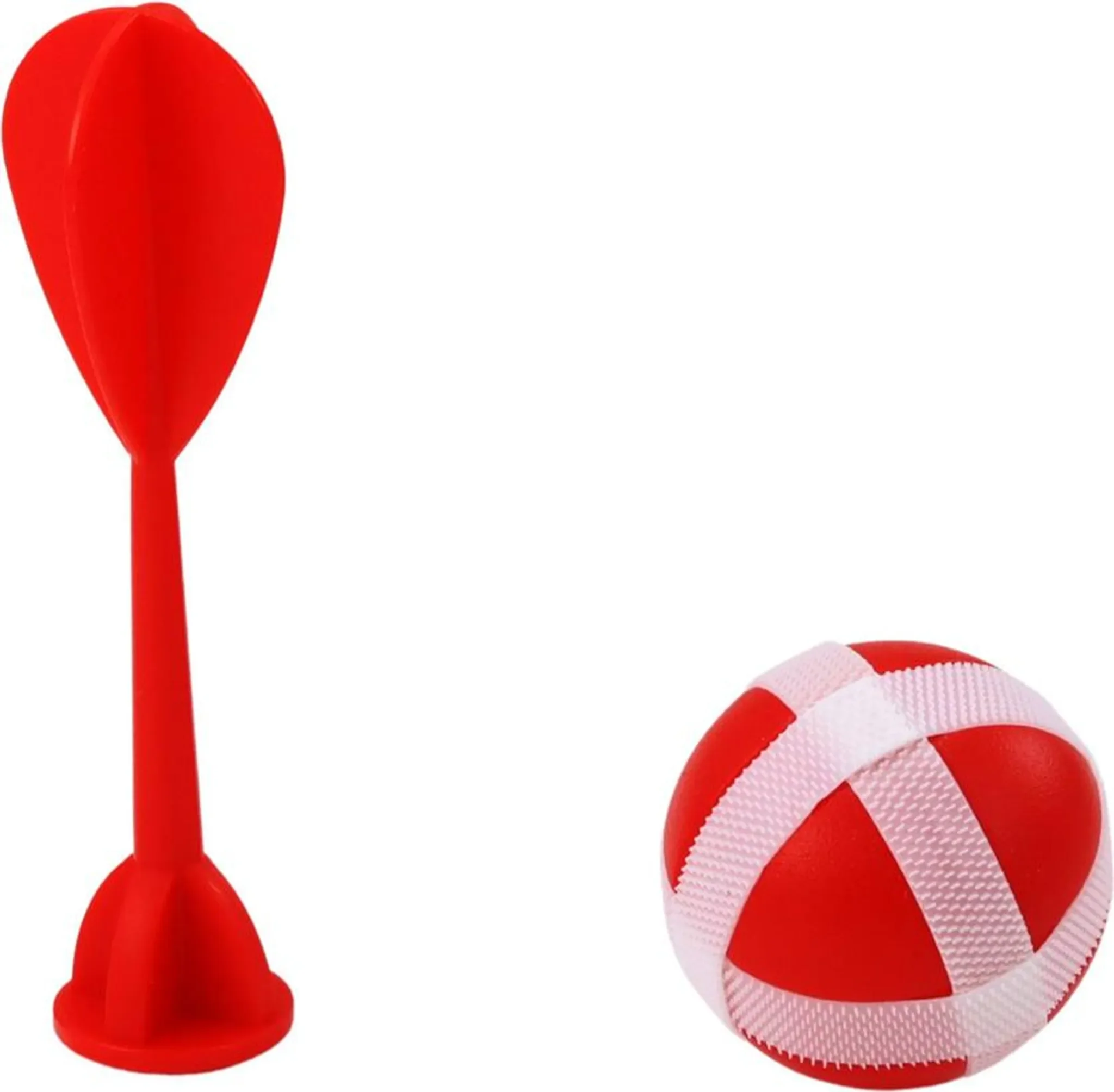 Schild Mit Scoring Learning To Play Dart Ball Game Of Skill – Klettscheibe mit Ball und Pfeil